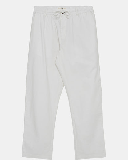 ANERKJENDT AKJAN COT/LINEN ELA PANTS in Tofu