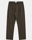 ANERKJENDT AKJAN WOOL PANTS in Chocolate Brown
