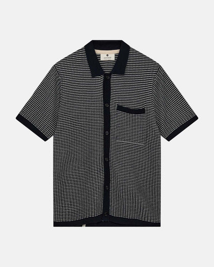 ANERKJENDT AKSVEND S/S KNIT STRUCTURE CAR