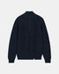 ANERKJENDT AKSUNE PATENT HALF ZIP KNIT in Sky Captain