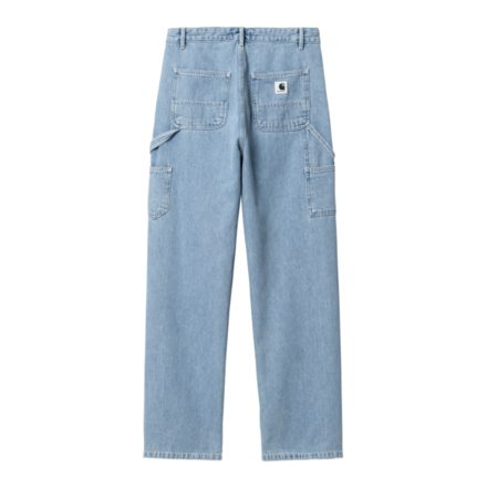 Carhartt WIP W' Pierce Pant Straight Maverick Denim in Blue stone bleached