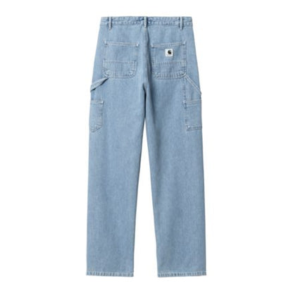 Carhartt WIP W' Pierce Pant Straight Maverick Denim in Blue stone bleached
