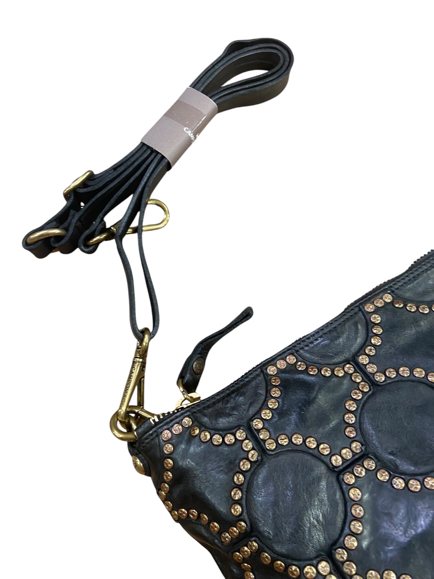 Campomaggi Margot M - SHOULDER BAG COW.+CROSS PATCHES+STUDS