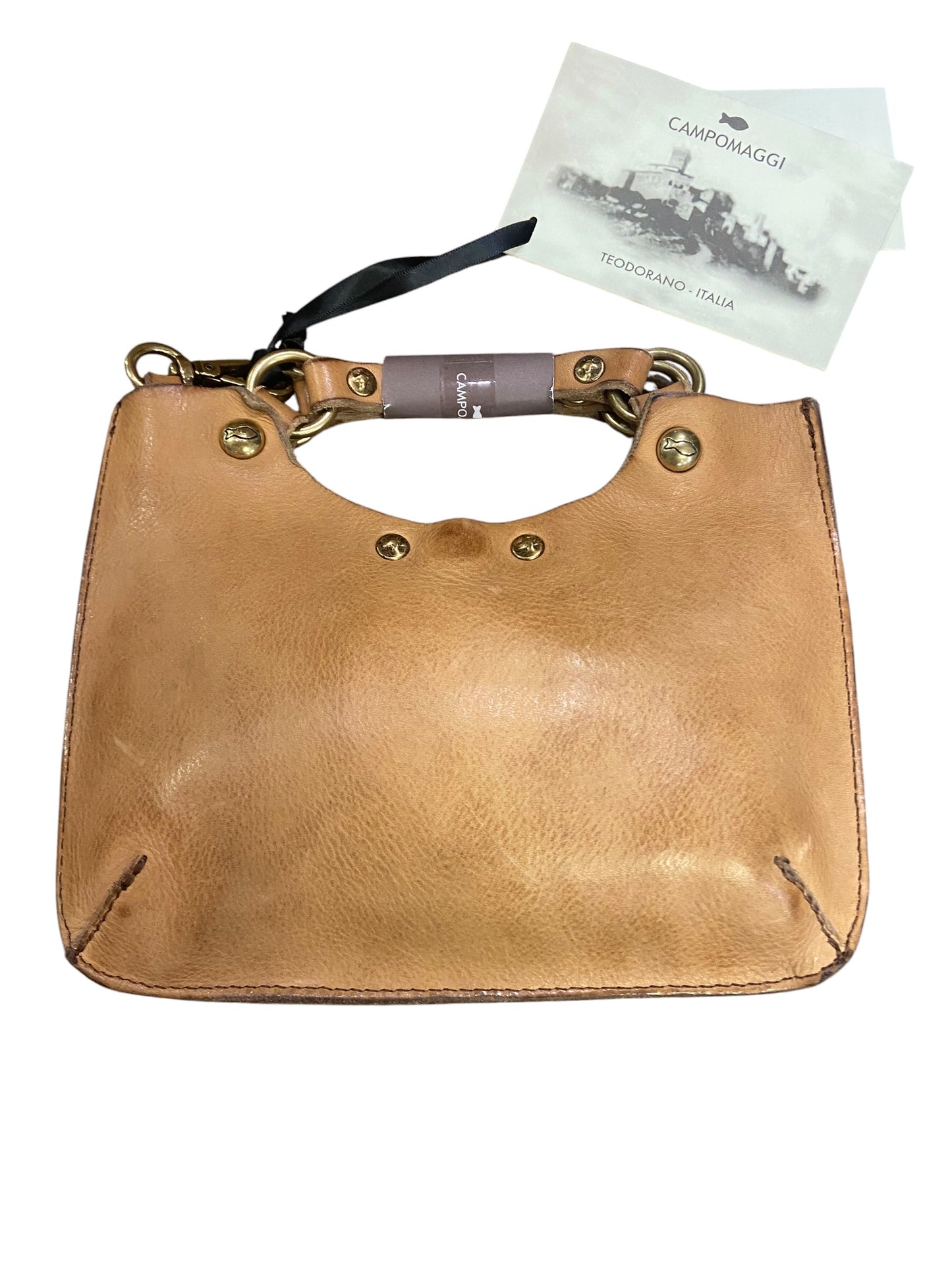 Campomaggi Luigia - Mini Crossbody Bag Cow+Studs - P/D*