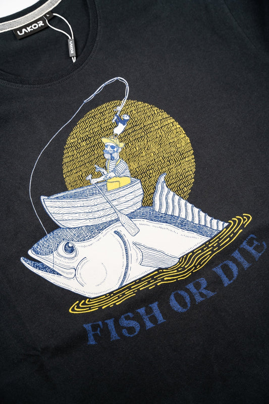 LAKOR Reel Big Fish T-shirt (Moonless Night)