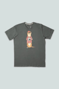 Lakor an otter coffee t-shirt