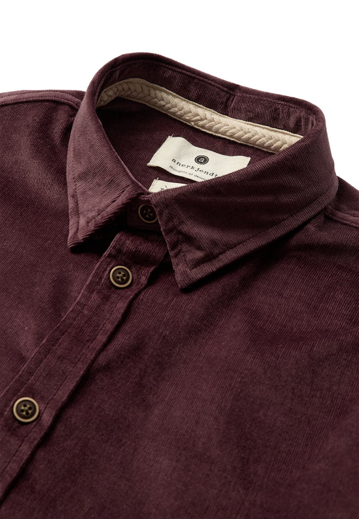 Anerkjendt AKLEIF SOLID CORD SHIRT