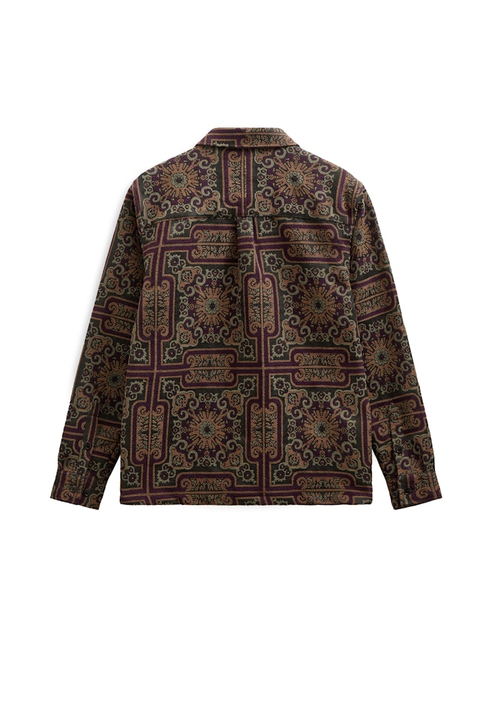 Anerkjendt AKOSCAR PAISLEY JACQ OVERSHIRT
