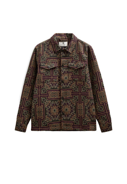 Anerkjendt AKOSCAR PAISLEY JACQ OVERSHIRT