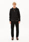 Armedangels Tweed Knit Troyer Herren in Schwarz