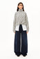 Armedangels Mohair Blend Dots Knit Sweater Damen in oatmilk-black