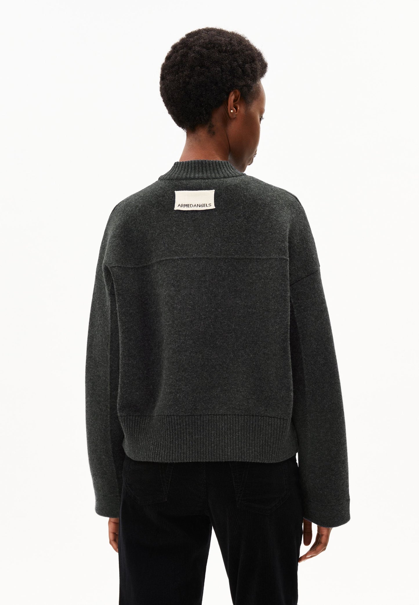 Armedangels Cotton-wool Bomber Knit Jacket Damen