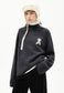 Armedangels Iconic A Bouclé Sweater Damen HW26 in steel melange-oatmilk