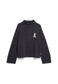 Armedangels Iconic A Bouclé Sweater Damen HW26 in steel melange-oatmilk