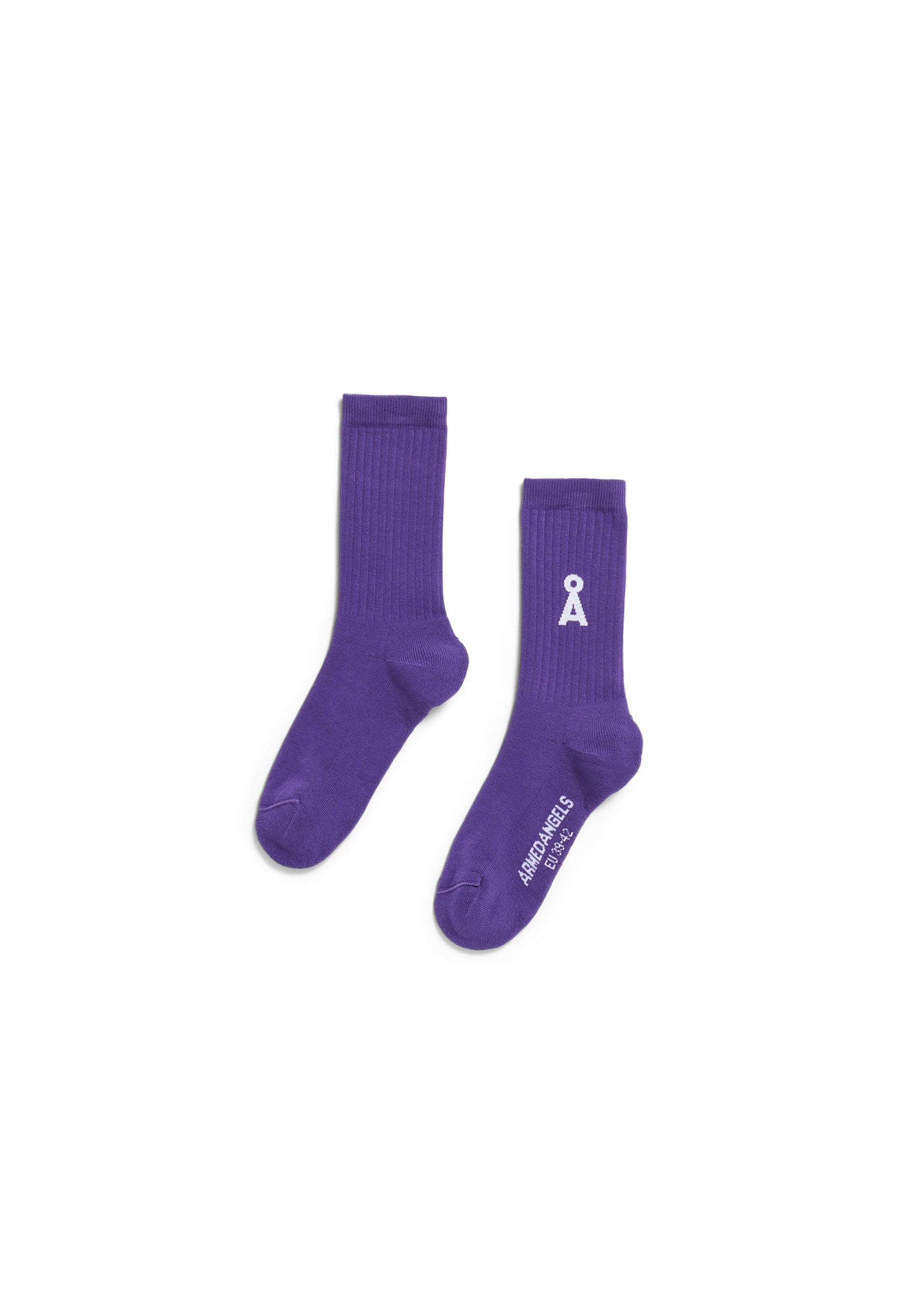 Armedangels SAAMUS BOLD SOCKS Winter in pungent purple