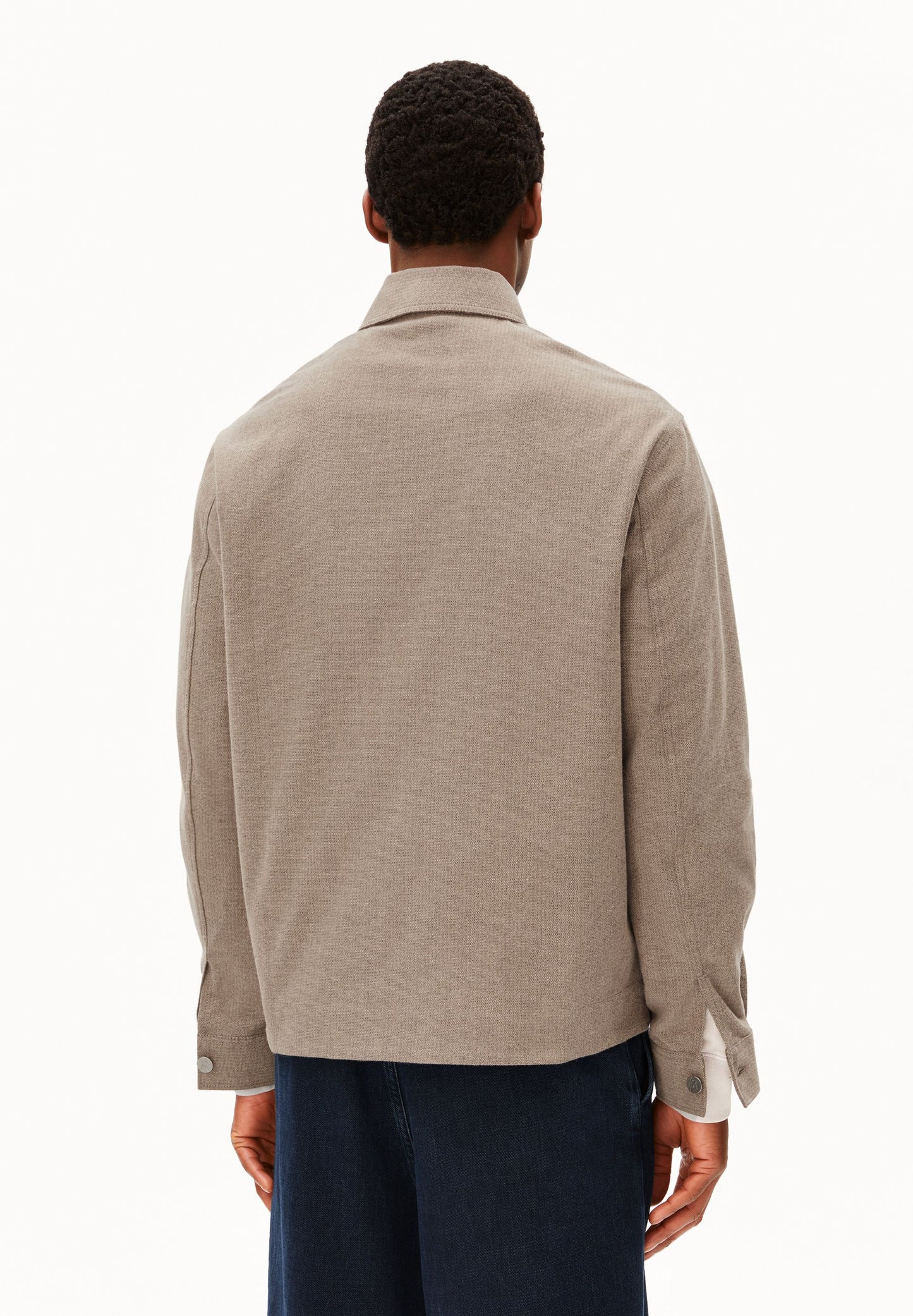 Armedangels Structure Zip Jacket Herren in honey reed