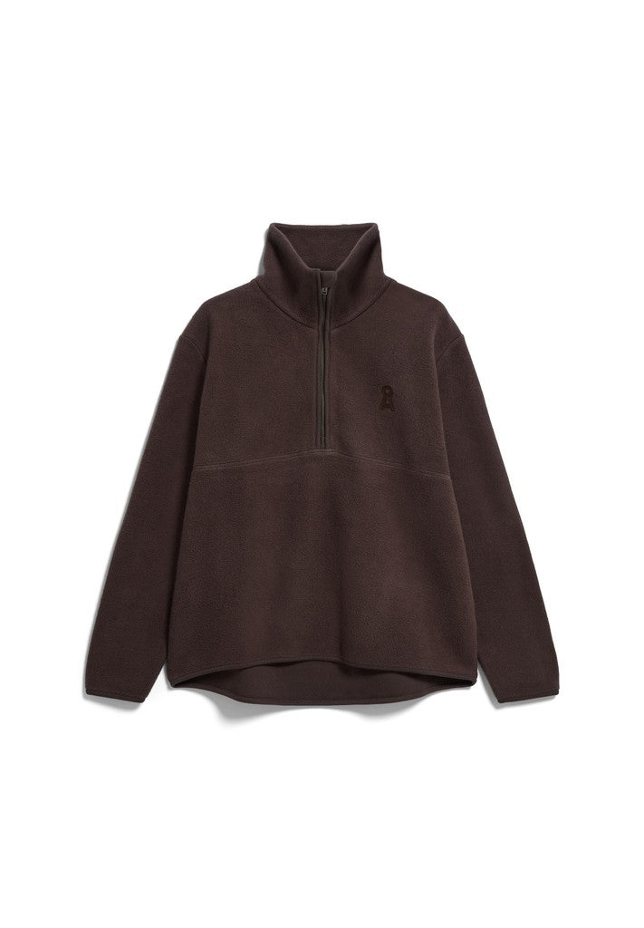 Armedangels Haarleenaa Cotton Fleece Damen HW26 in claystone