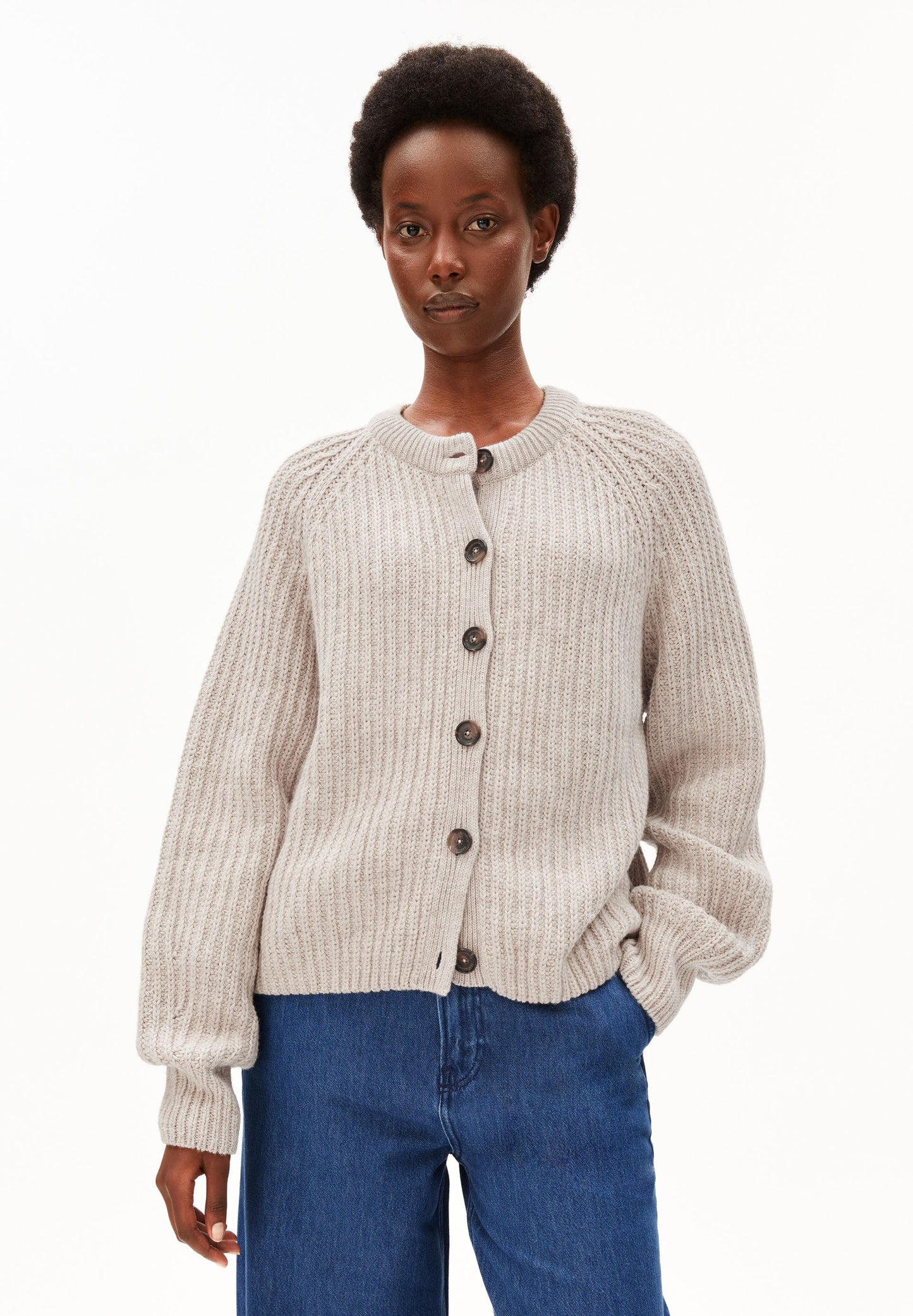 Armedangels Rib Knit Cardigan Damen HW26