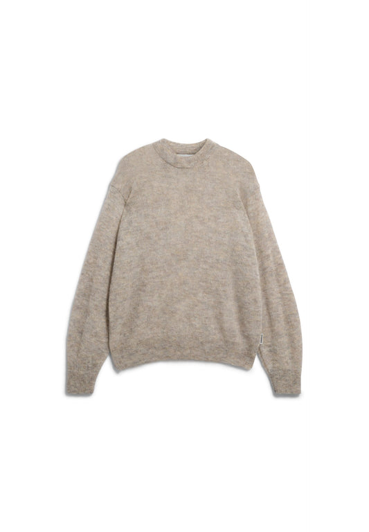 Armedangels Mohair Blend Knit Sweater Damen in honey melange