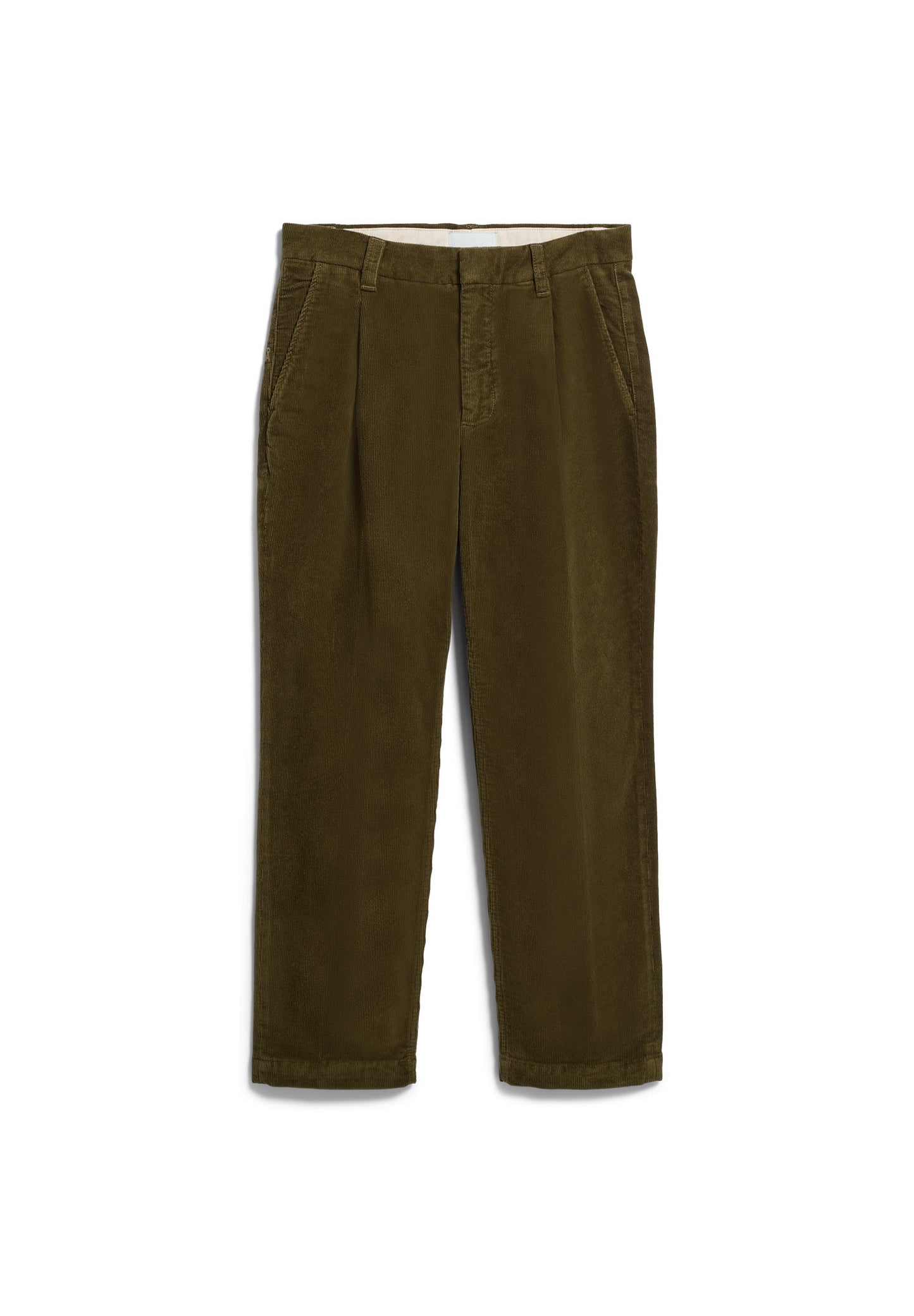 Armedangels Taamir Corduroy Pleated Pant Herren in dark earth
