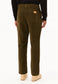Armedangels Taamir Corduroy Pleated Pant Herren in dark earth
