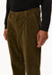 Armedangels Taamir Corduroy Pleated Pant Herren in dark earth
