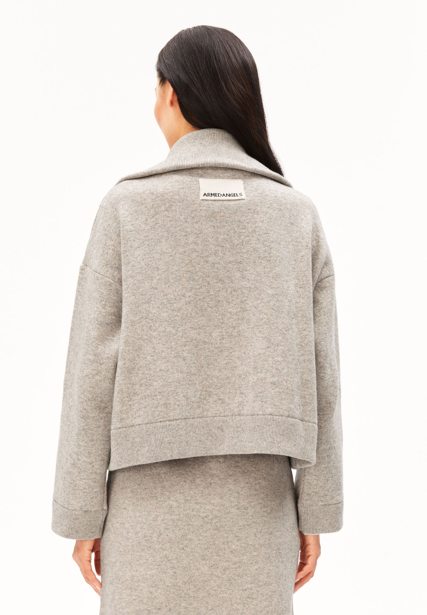 Armedangels Cotton-wool Knit Jacket Damen