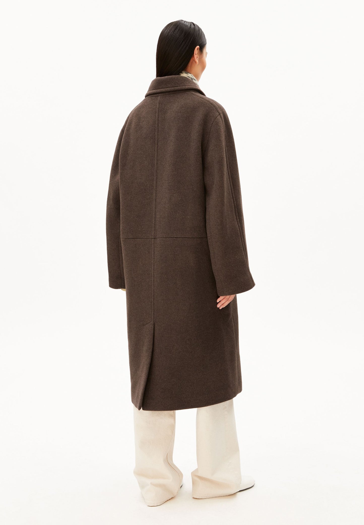 Armedangels Wool Double-breasted Coat Damen