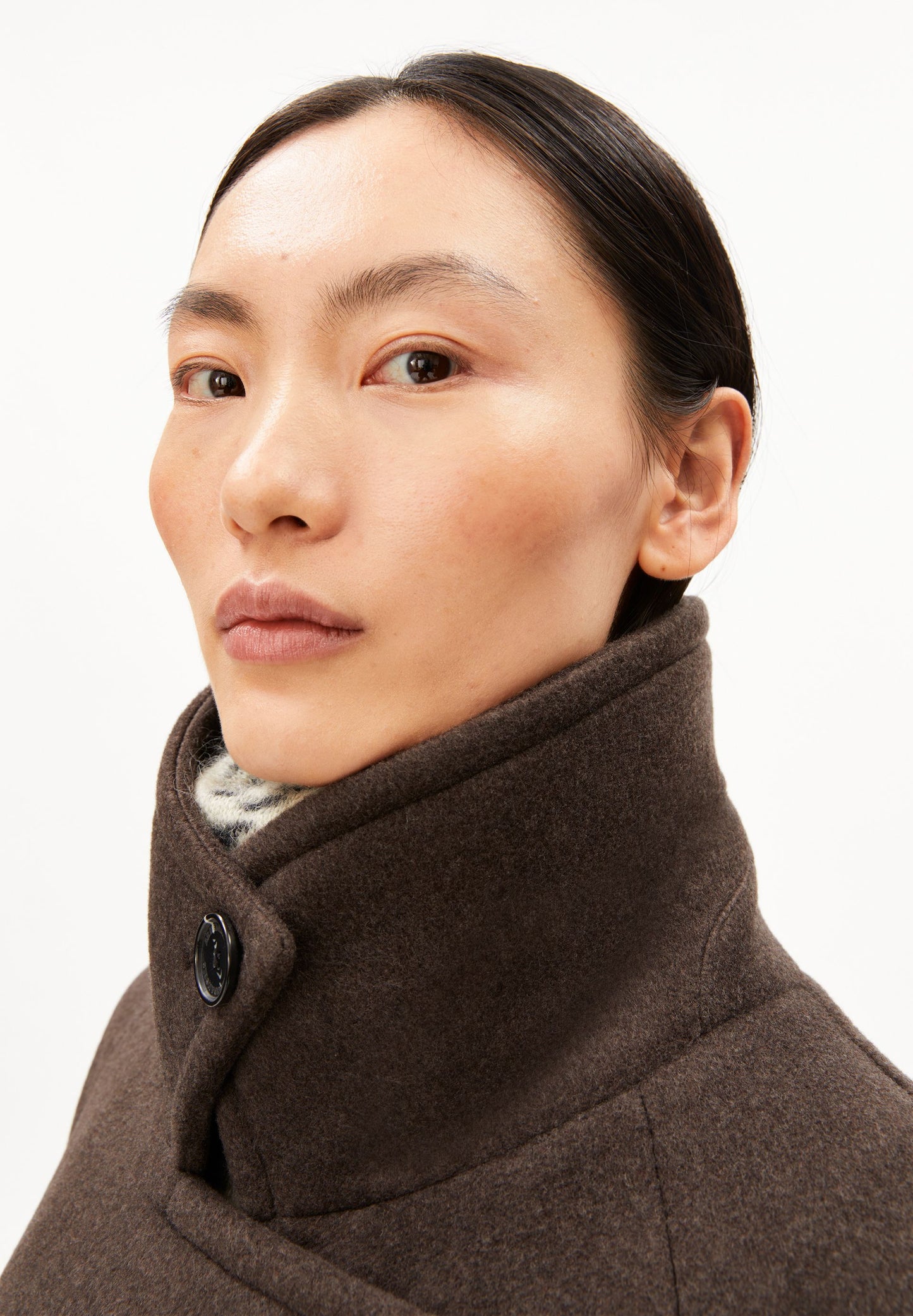 Armedangels Wool Double-breasted Coat Damen