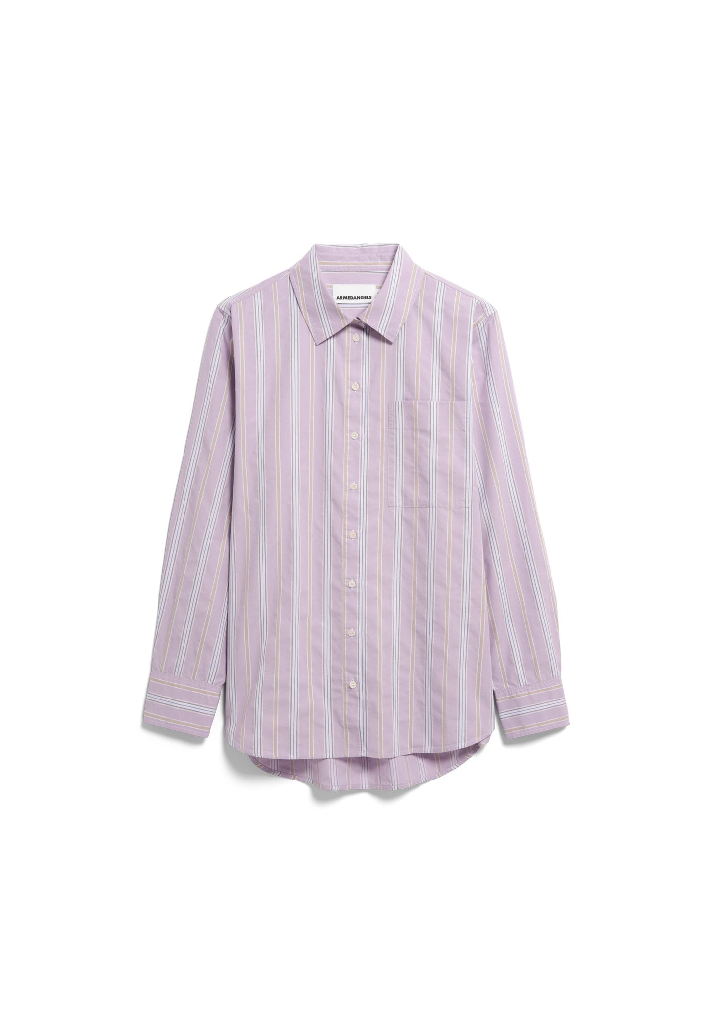 Armedangels Stripe Loose Shirt Blouse Damen HW26