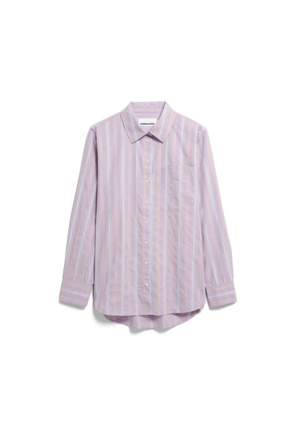 Armedangels Stripe Loose Shirt Blouse Damen HW26