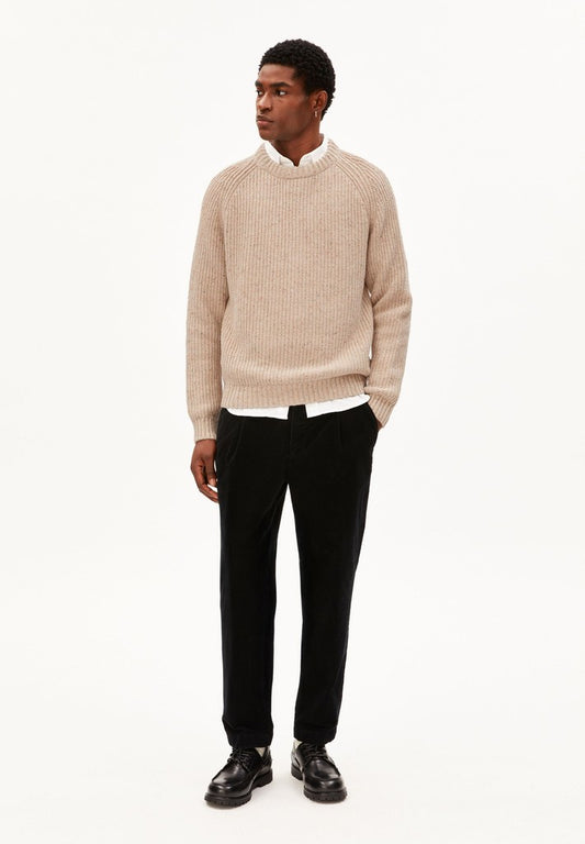 Armedangels Kiaano Tweed Knit Sweater Herren HW26