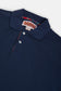 BARACUTA TARTAN PLACKET POLO in Dunkelblau