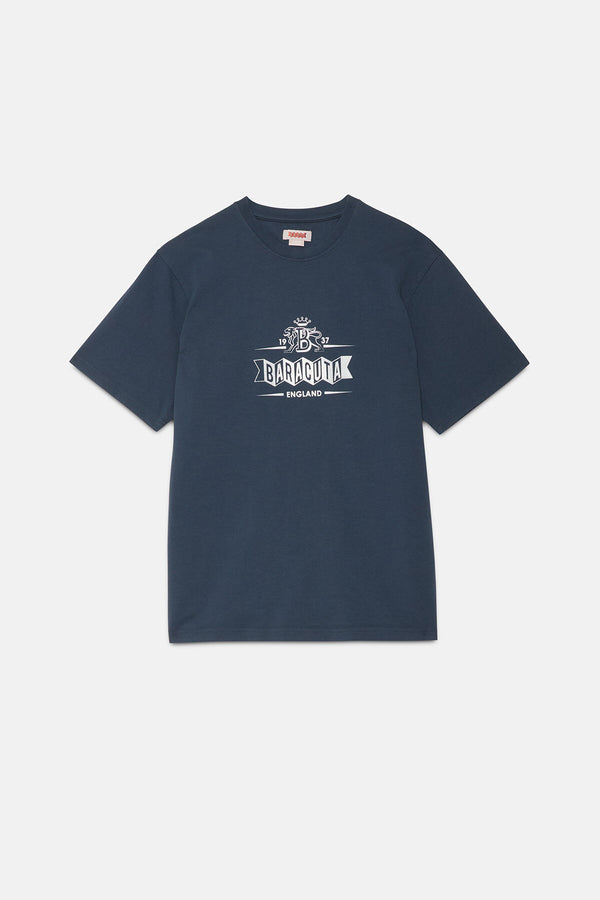 BARACUTA Faded Logo T-Shirt
