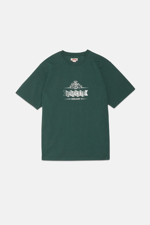 BARACUTA Faded Logo T-Shirt