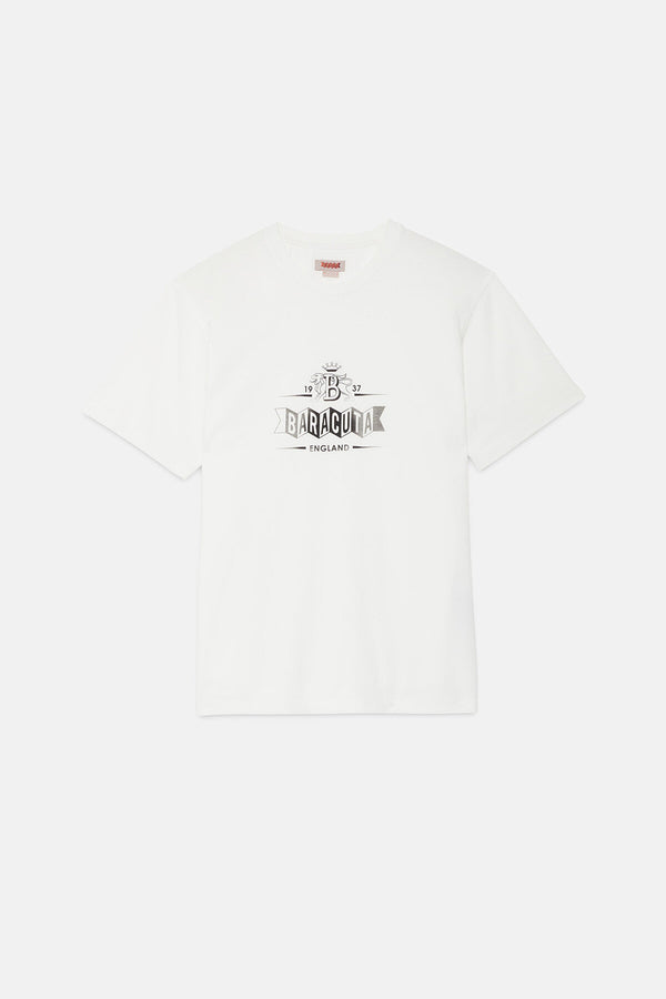 BARACUTA Faded Logo T-Shirt