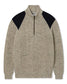 Peregrine Bexley Quarter Zip Jumper in Skiddaw