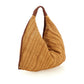Campomaggi ATENA - SHOPPING STRAW+COW- P/D WHITE+D/COGNAC
