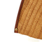 Campomaggi ATENA - SHOPPING STRAW+COW- P/D WHITE+D/COGNAC