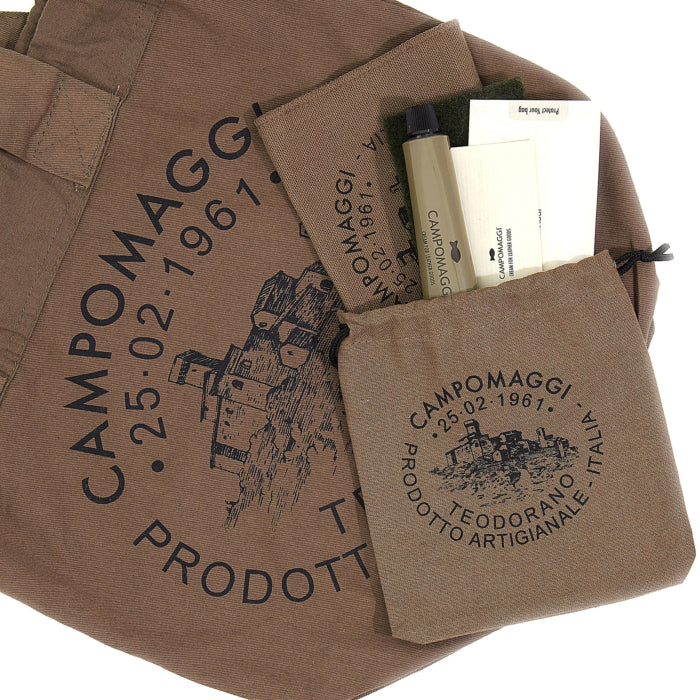 Campomaggi Luigia - Mini Crossbody Bag Cow+Studs - P/D*