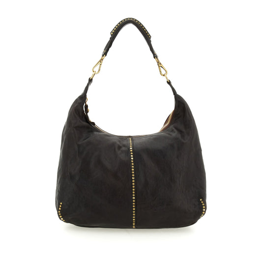 Campomaggi Shoulder Bag Cow.+Studs-P/D*