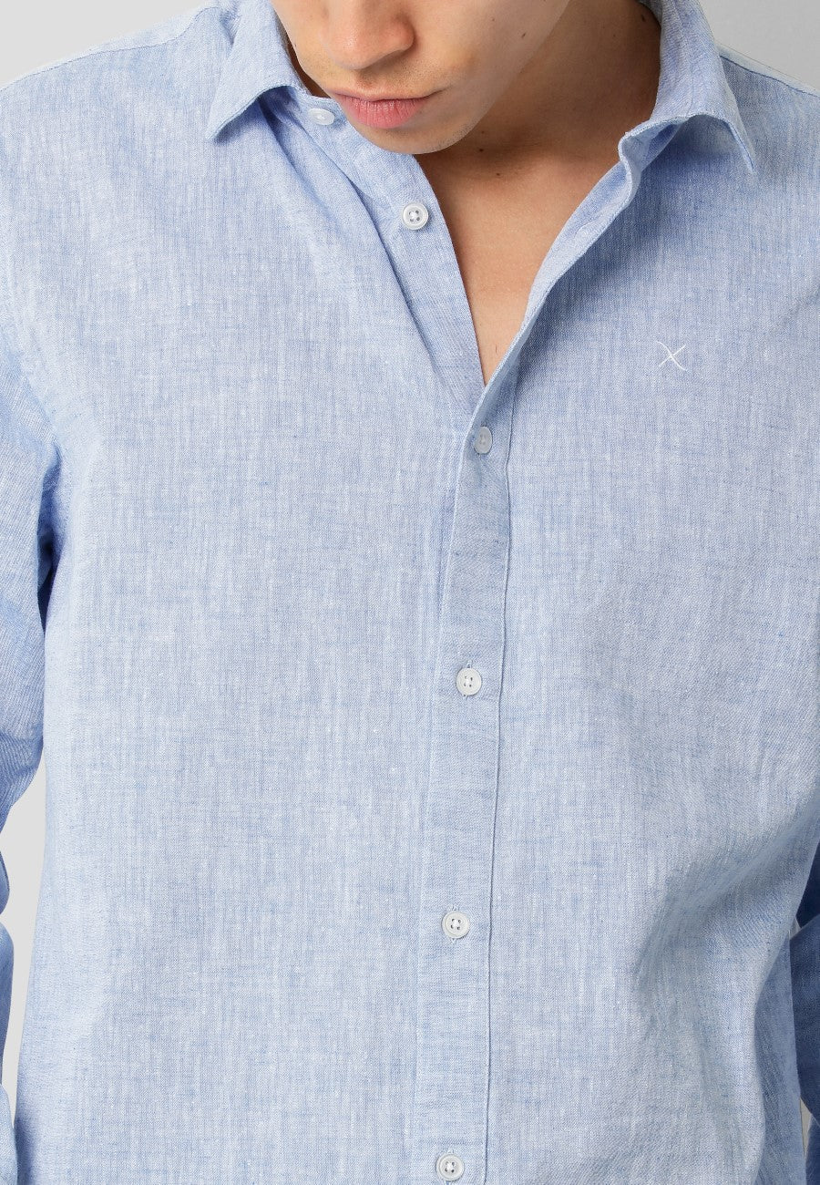 Clean Cut Copenhagen Jamie Cotton Linen Shirt LS