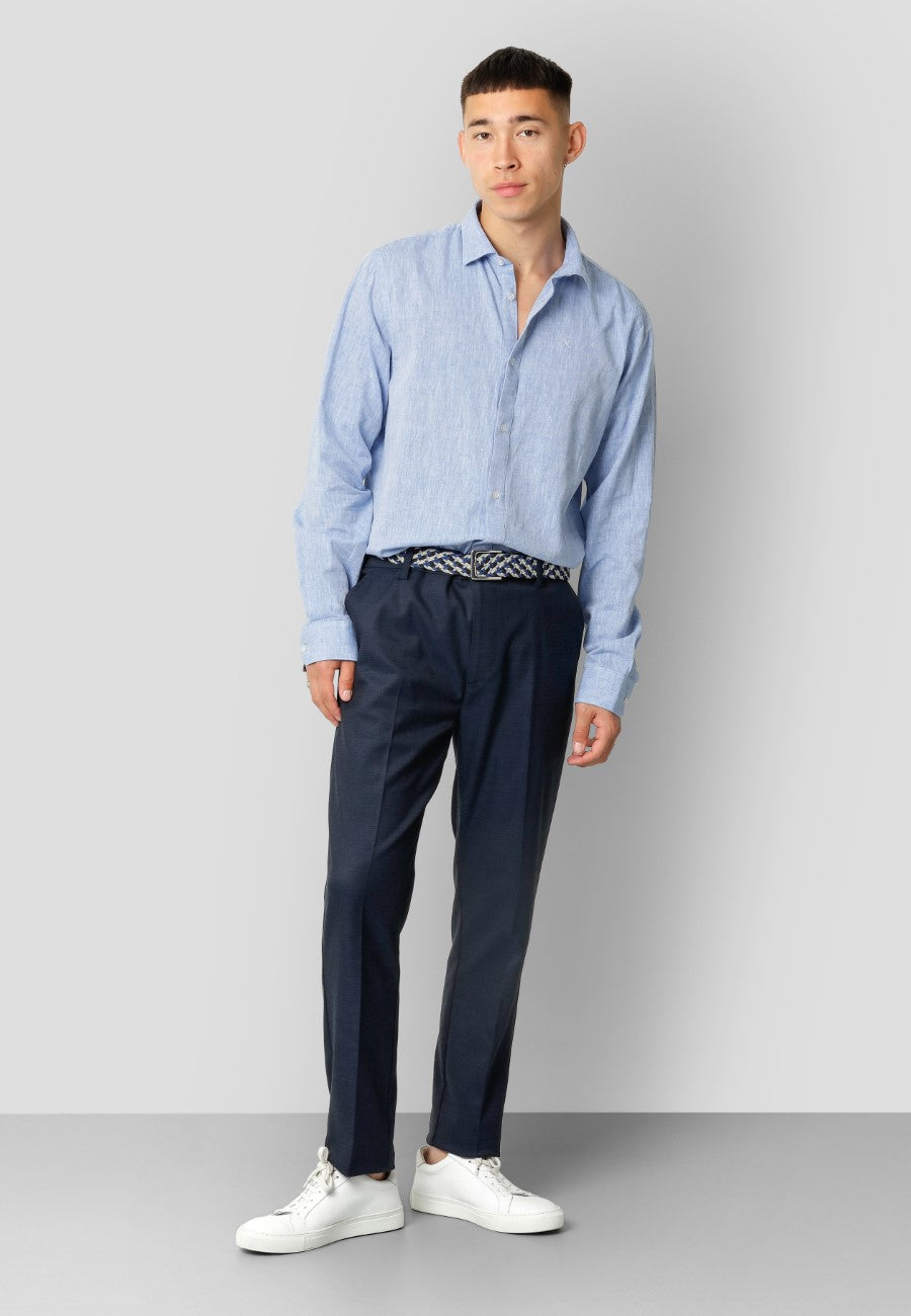 Clean Cut Copenhagen Jamie Cotton Linen Shirt LS