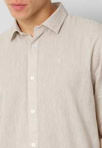 Clean Cut Copenhagen Jamie Cotton Linen Shirt LS