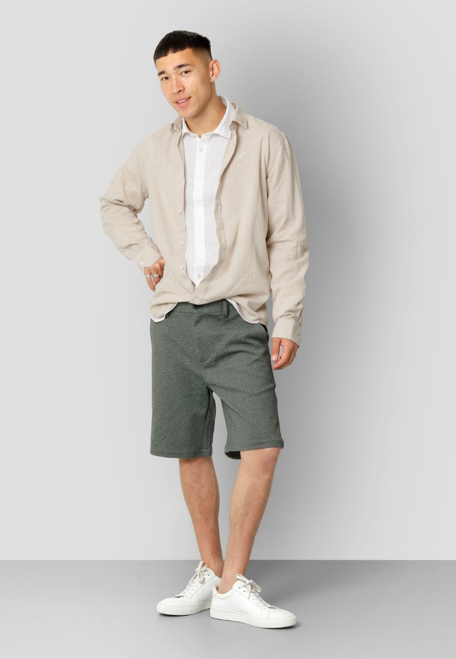 Clean Cut Copenhagen Jamie Cotton Linen Shirt LS