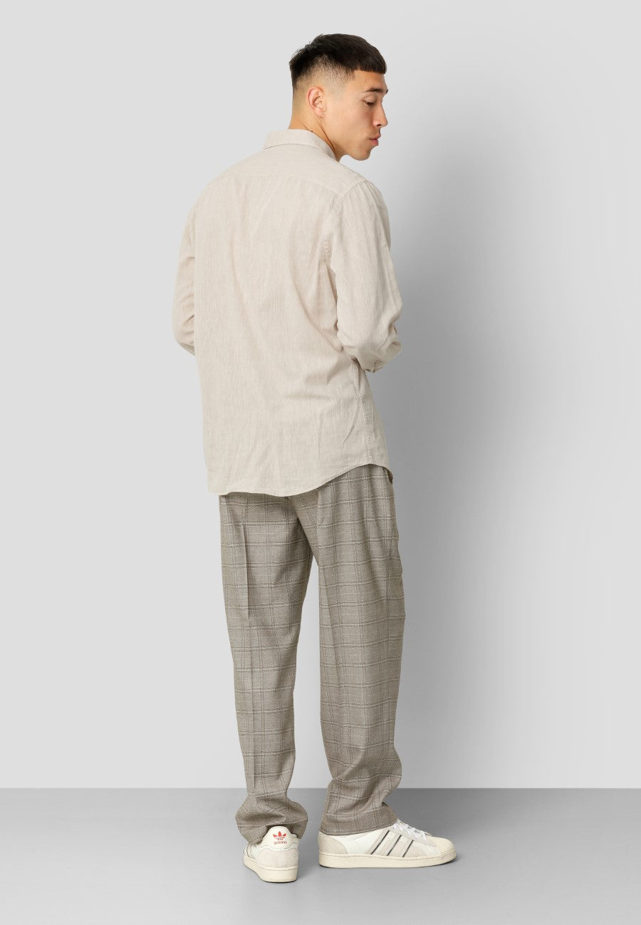 Clean Cut Copenhagen Jamie Cotton Linen Shirt LS