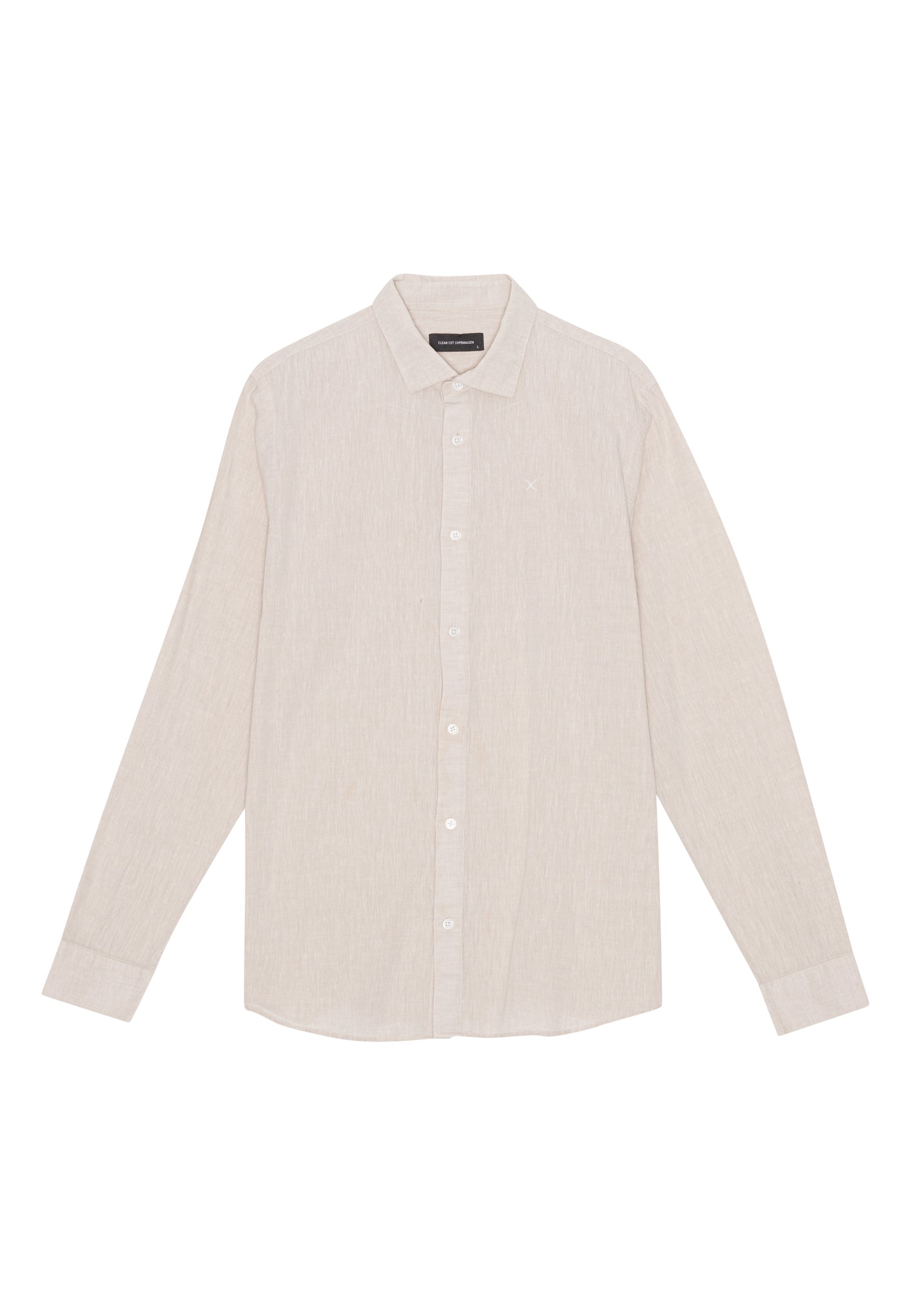 Clean Cut Copenhagen Jamie Cotton Linen Shirt LS