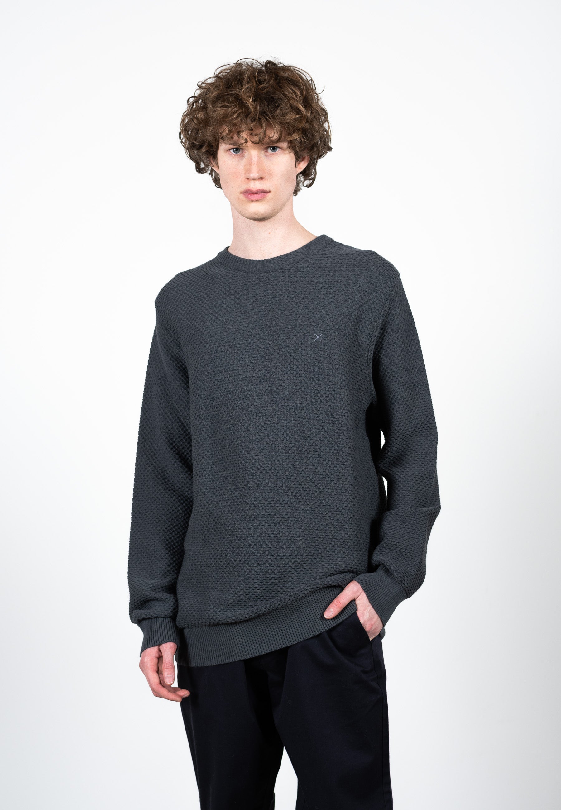 Clean Cut Copenhagen Oliver Recycled O-neck Knit