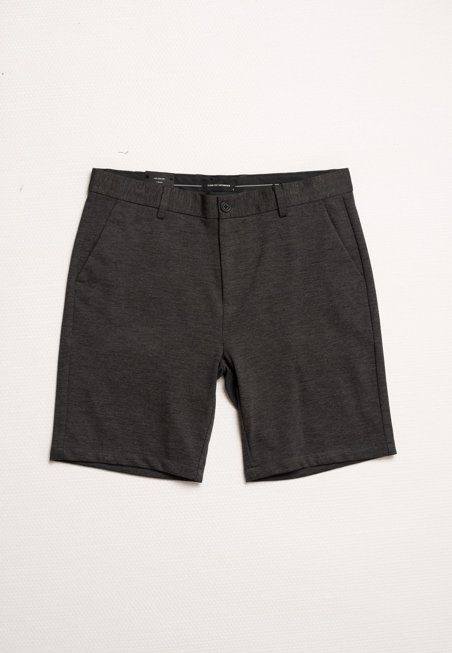 Clean Cut Copenhagen Milano Brendon Jersey Shorts in Dark Grey