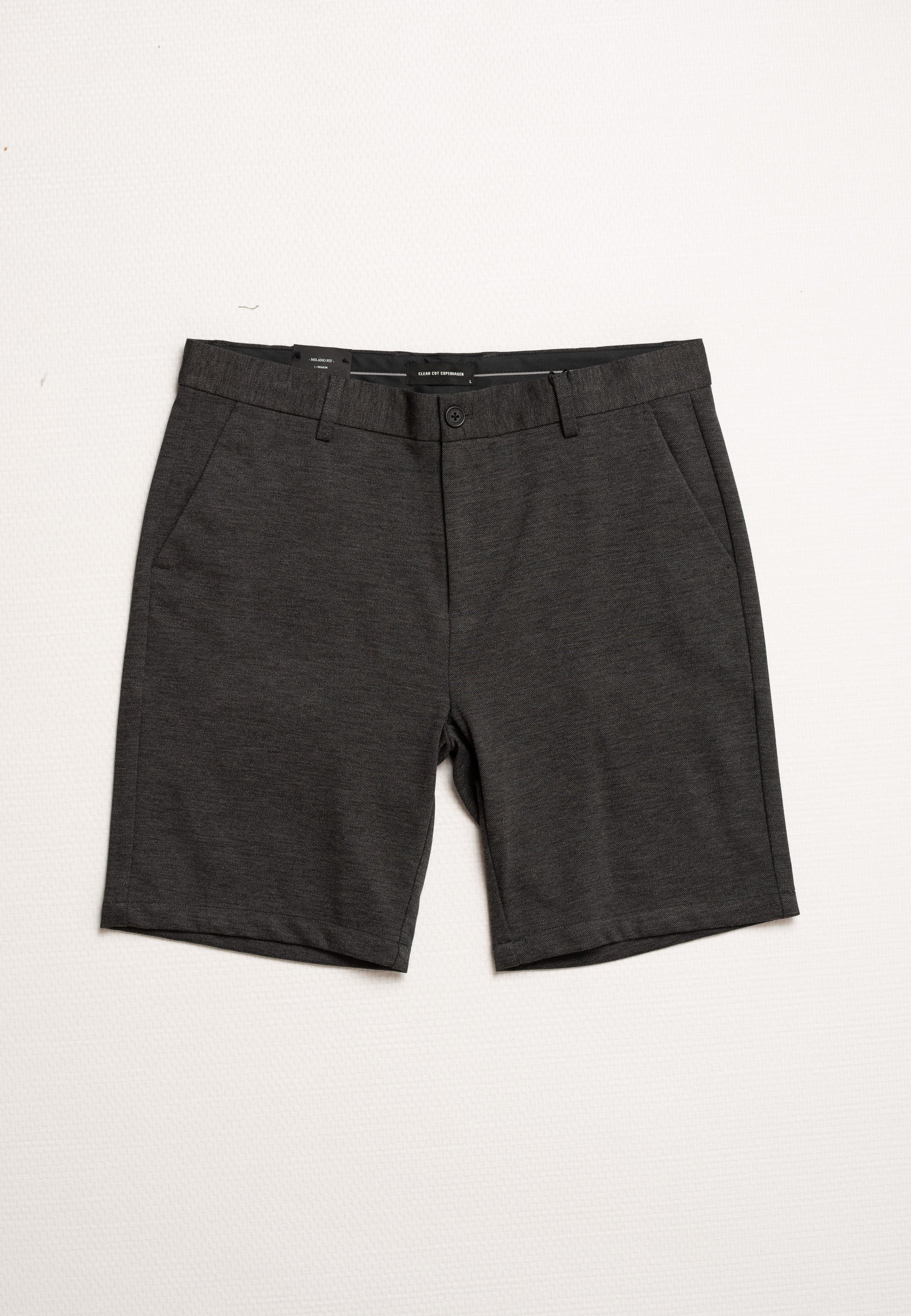 Clean Cut Copenhagen Milano Brendon Jersey Shorts in Dark Grey